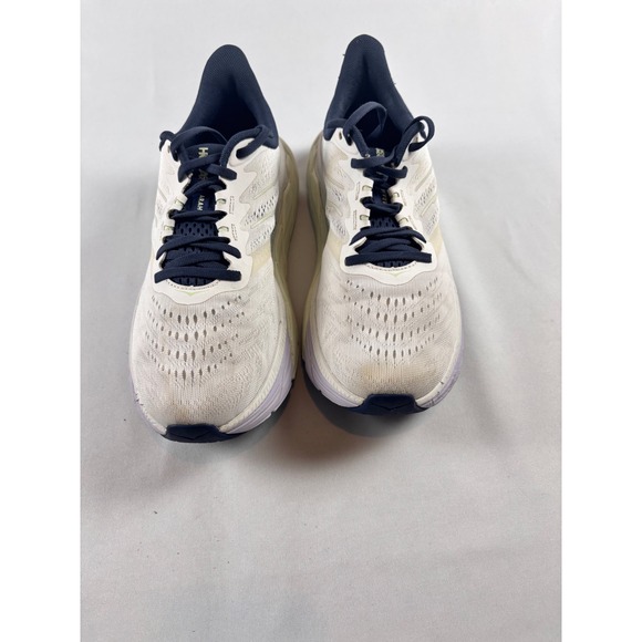 Hoka Arahi 5 Womens Running Shoes White Blue Stability Sneakers SZ 9D - Picture 8 of 13